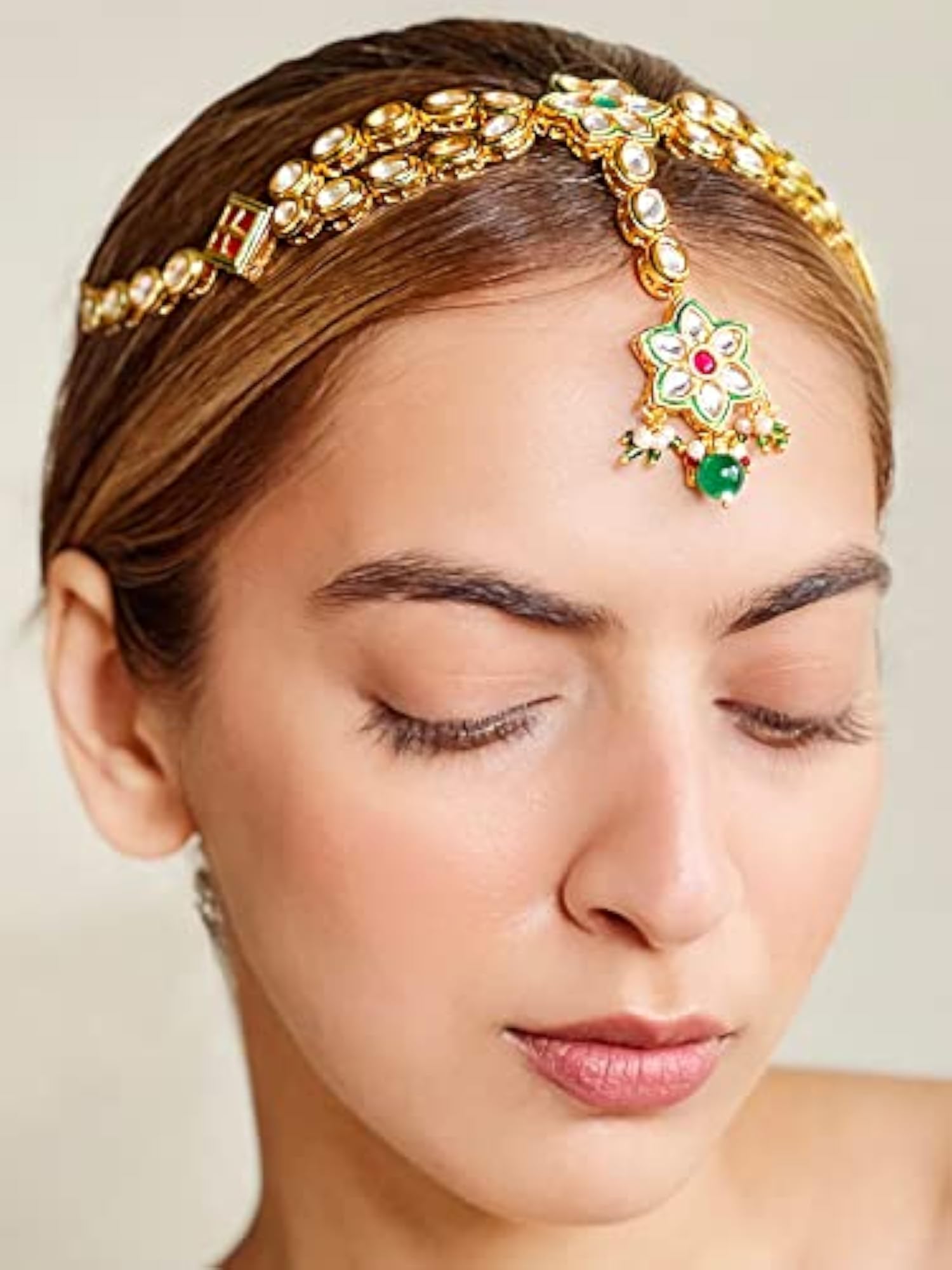 Nykaa Kundan Mathapatti Head Jewellery Wedding Collection for Bride